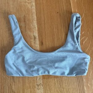 Jade Silver Bikini Top